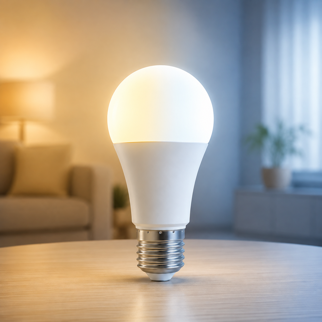 Lâmpada Inteligente Wi‑Fi E27 RGB 15W – Smart Life, Alexa e Google Home - Imagem 4