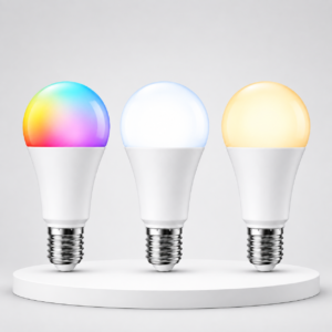 Lâmpada Inteligente Wi‑Fi E27 RGB 15W – Smart Life, Alexa e Google Home