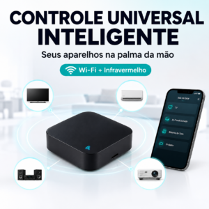 Controle Remoto Universal Infravermelho Wi‑Fi – Tuya Smart Life